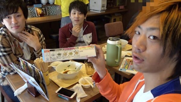 東海オンエアのラーメン動画紹介！じゃんけんして食べた量はどれくらい？