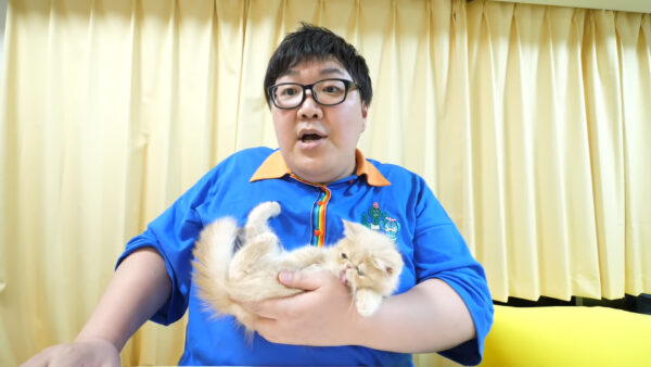 デカキンの飼っている猫が知りたい!名前や種類は?