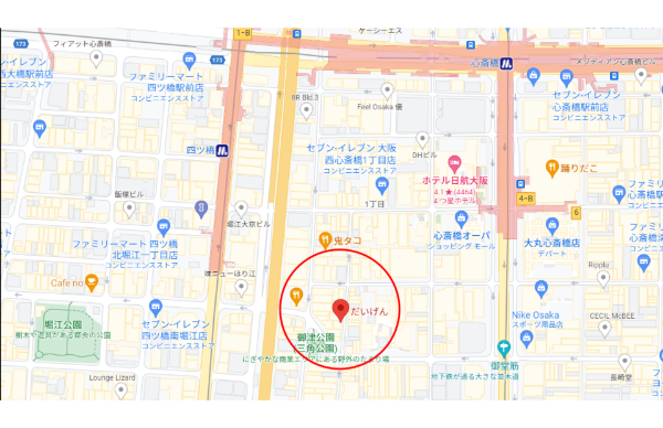 48(フォーエイト) 聖地巡礼!アメリカ村や飲食店の場所はどこ?