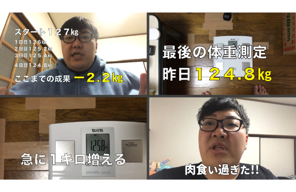 デカキンダイエット企画で痩せた?結果まとめてみた!