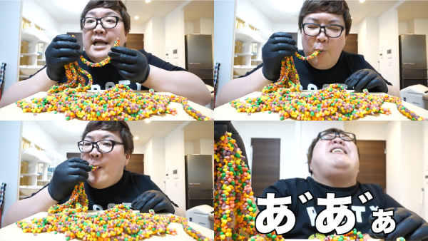 デカキンお菓子動画シリーズ!あのロープキャンディやアイスやチョコはどこで買える?