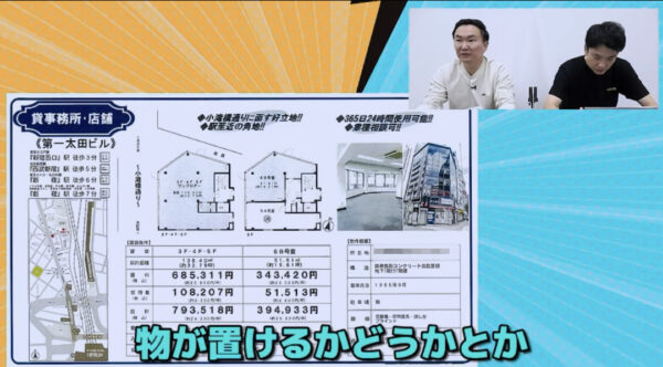 かまいたちチャンネルに専用のyoutube部屋が？場所は代々木でどんな間取り？