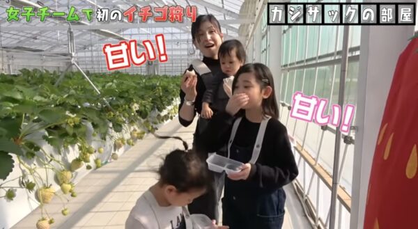 カジサック娘はるちゃんについて!誕生日のお祝いやおもちゃなどはじめての体験に注目!