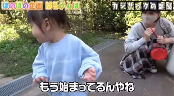 カジサック娘はるちゃんについて!誕生日のお祝いやおもちゃなどはじめての体験に注目!