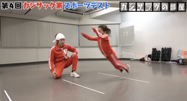カジサックのスポーツ企画まとめ!運動神経良すぎ・ファミリーで運動も!