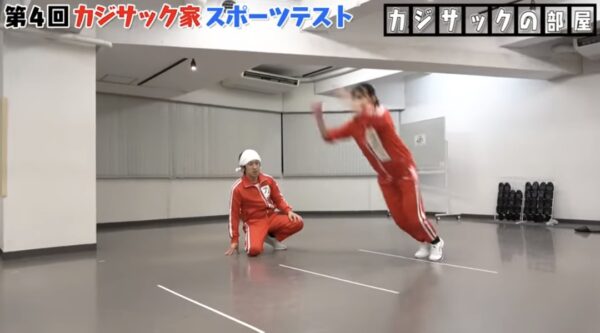 カジサックのスポーツ企画まとめ!運動神経良すぎ・ファミリーで運動も!