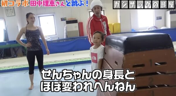 カジサックの次女せんちゃんについて！跳び箱はじめその運動神経に注目！