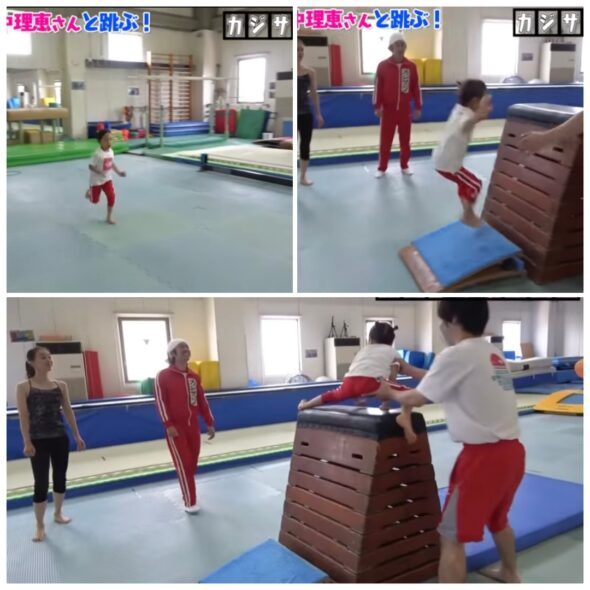 カジサックの次女せんちゃんについて！跳び箱はじめその運動神経に注目！