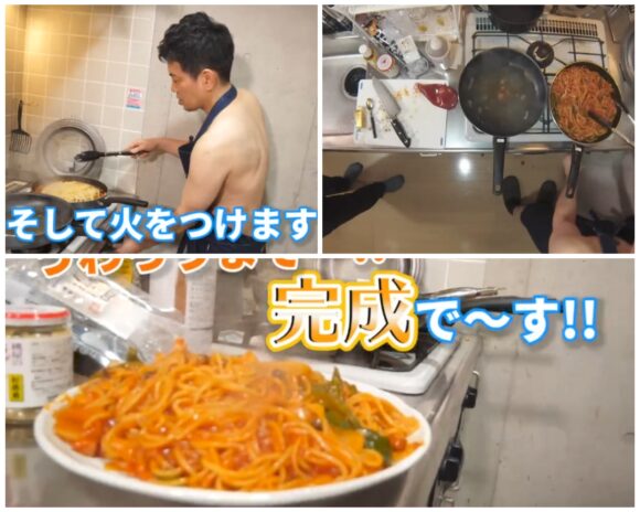 宮迫ですッ (宮迫博之)の料理動画がすごい！簡単に作れるナポリタンや天津飯を紹介！