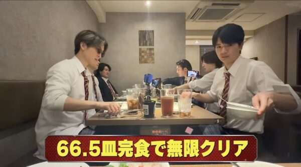 SixTONES 無限シリーズ！メンバー一丸で小籠包や焼肉を限界まで食べまくる！