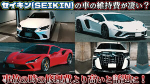 セイキン（SEIKIN)の車の維持費が凄い?事故の時の修理費より高いと話題に!