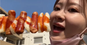 エミリン(大松絵美)食べ歩きで韓国料理!場所は新大久保?!